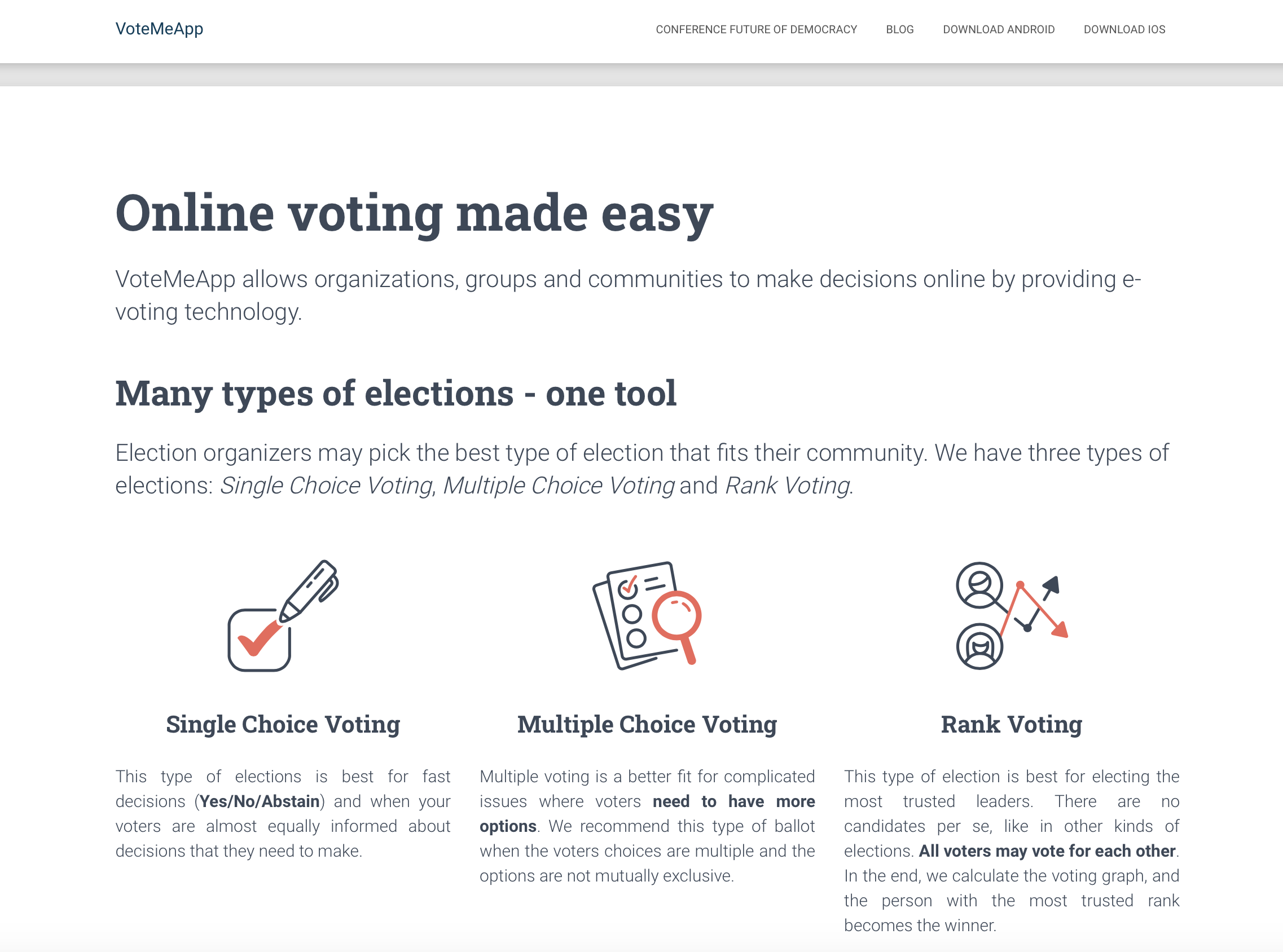 Online Voting App
